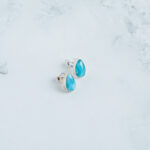 Raindrop Larimar Earring